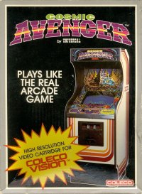 Cosmic Avenger Colecovision box art